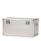 Baxton Studio Serge Silver Metal Storage Trunk 160-10246 - alternate 1
